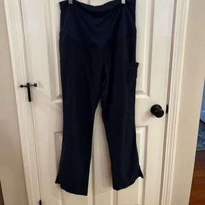 Med Couture Maternity Small scrub pants , Dark Blue. Extra stretchy